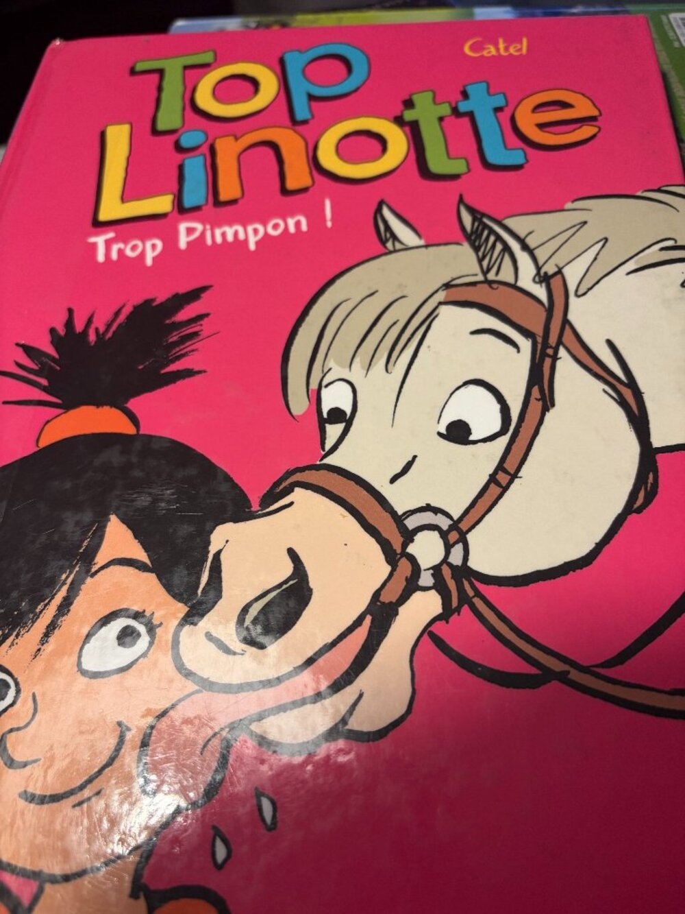 The FRENCH Graphic Novel: "Top Linotte, Tome 2 : Trop Pimpon !"